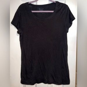 No Boundaries Black Short-Sleeve Tee, Size: XL (15-17)